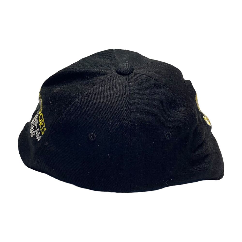 1998 Yupoong Flexfit Men Black Autolink Rocketsports Trans-Am Champions Cap L/XL - Picture 3 of 6